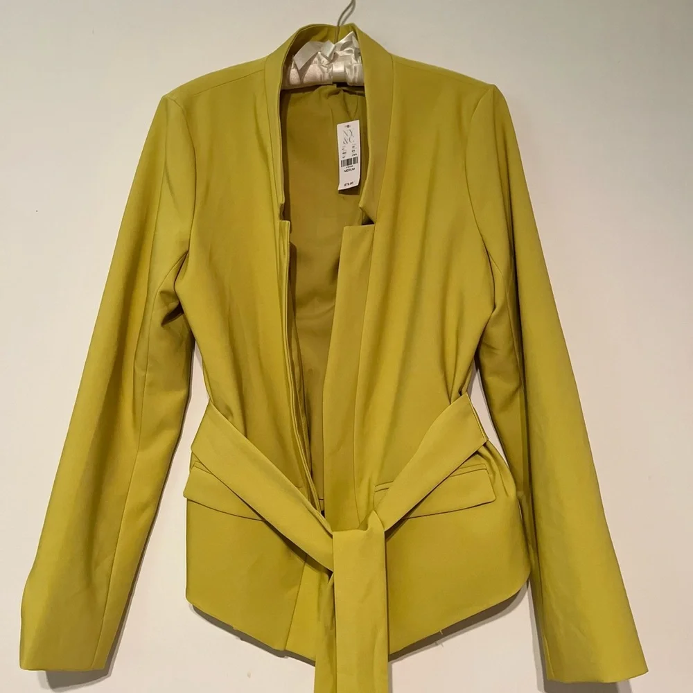 NWT SUPER IN STYLE TIE BLAZER - Picture 4 of 12